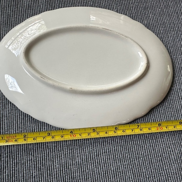 White gravy bowl with plate - Picture 4 of 4